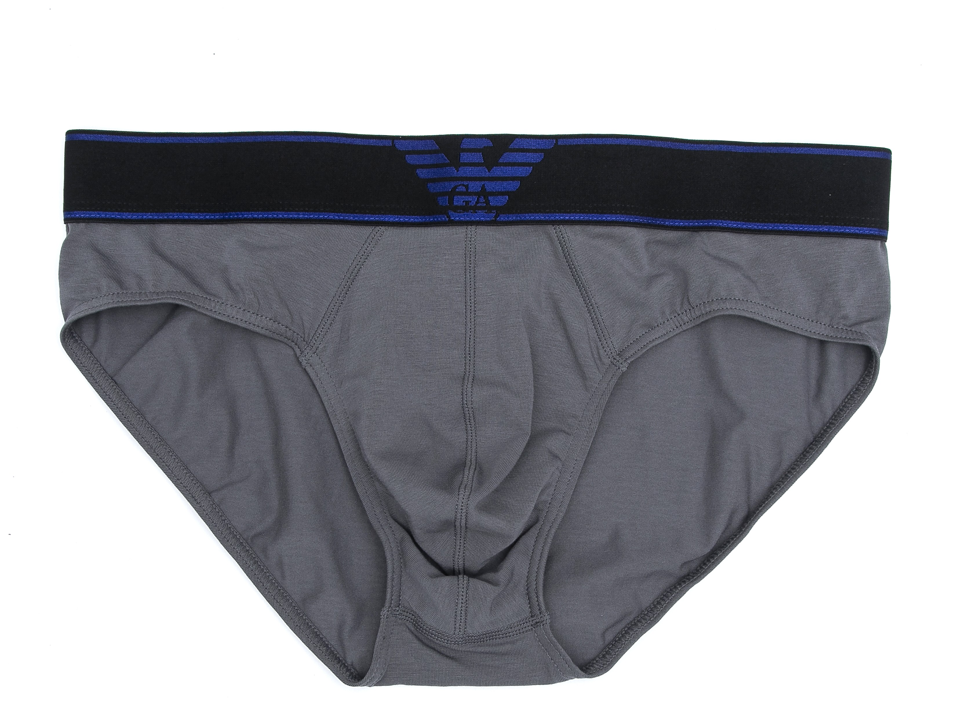 

Трусы мужские EA Underwear 1108140A526 серые 52 RU, Серый, 1108140A526