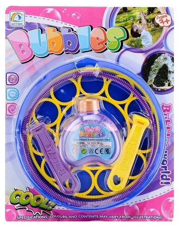 Мыльные пузыри Oubaoloon Bubbles, на листе 6698-7