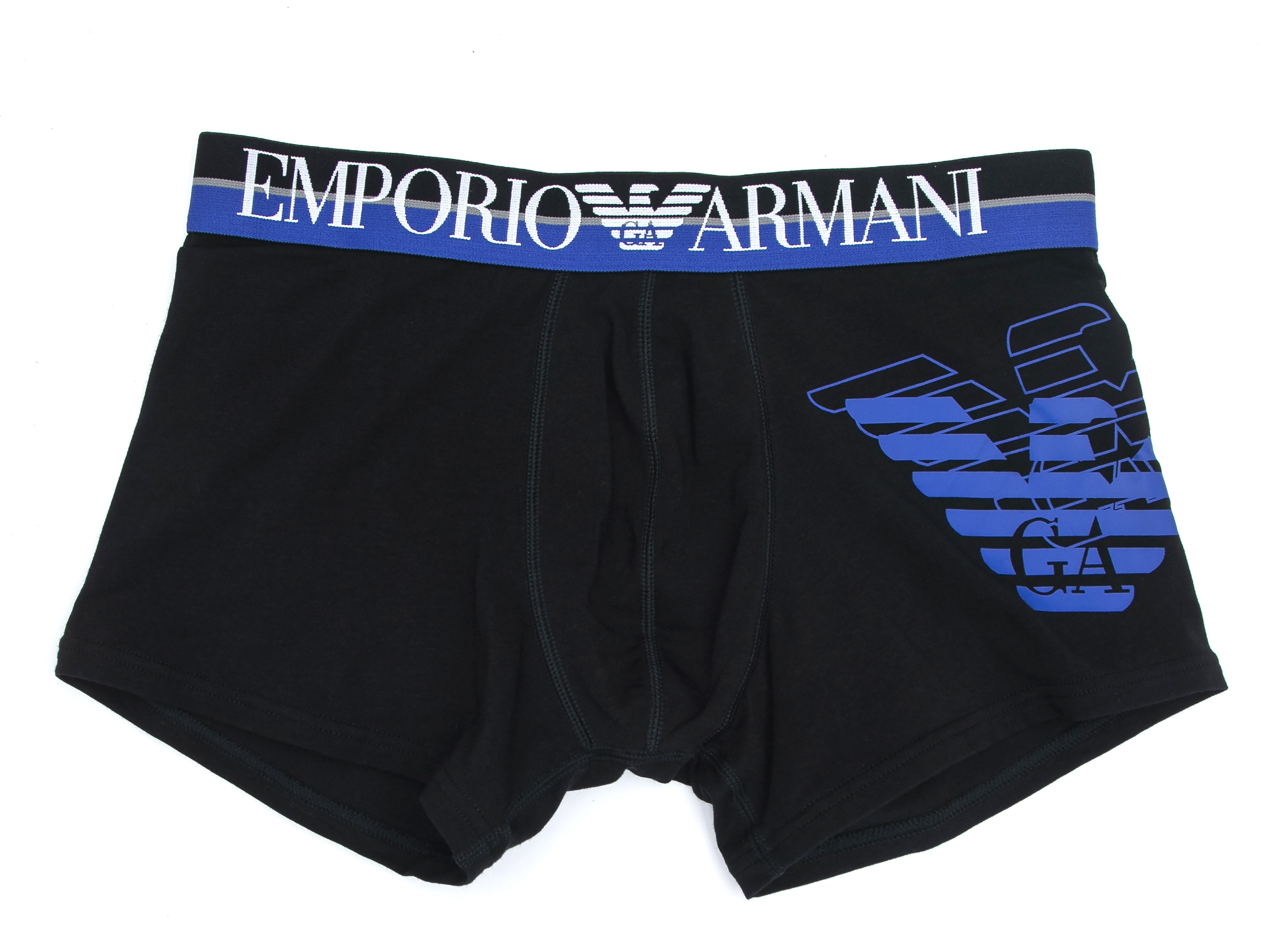 

Трусы мужские EA Underwear 1117760A725 черные 48 RU, Черный, 1117760A725