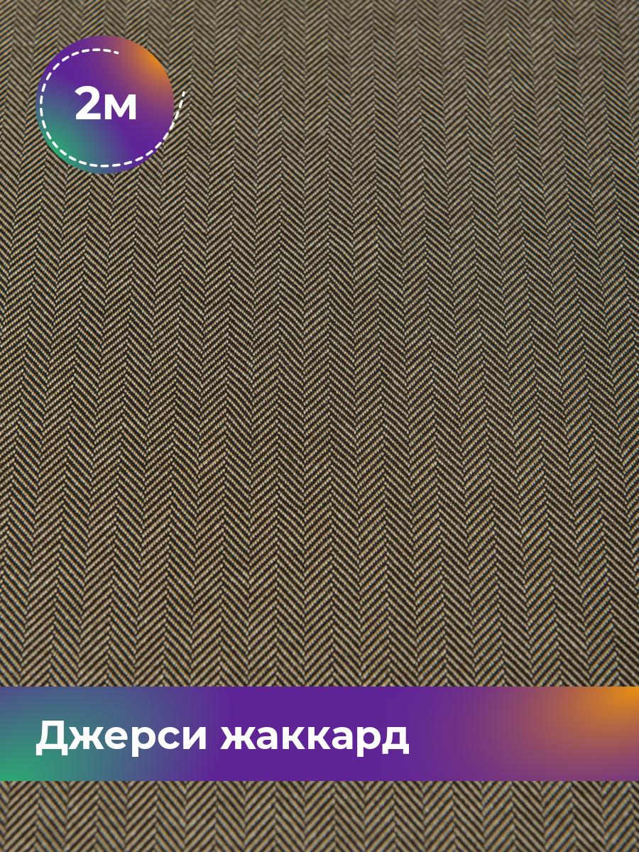 

Ткань Джерси жаккард Shilla, отрез 2 м * 150 см бежевый 2_20286.004, 17449962