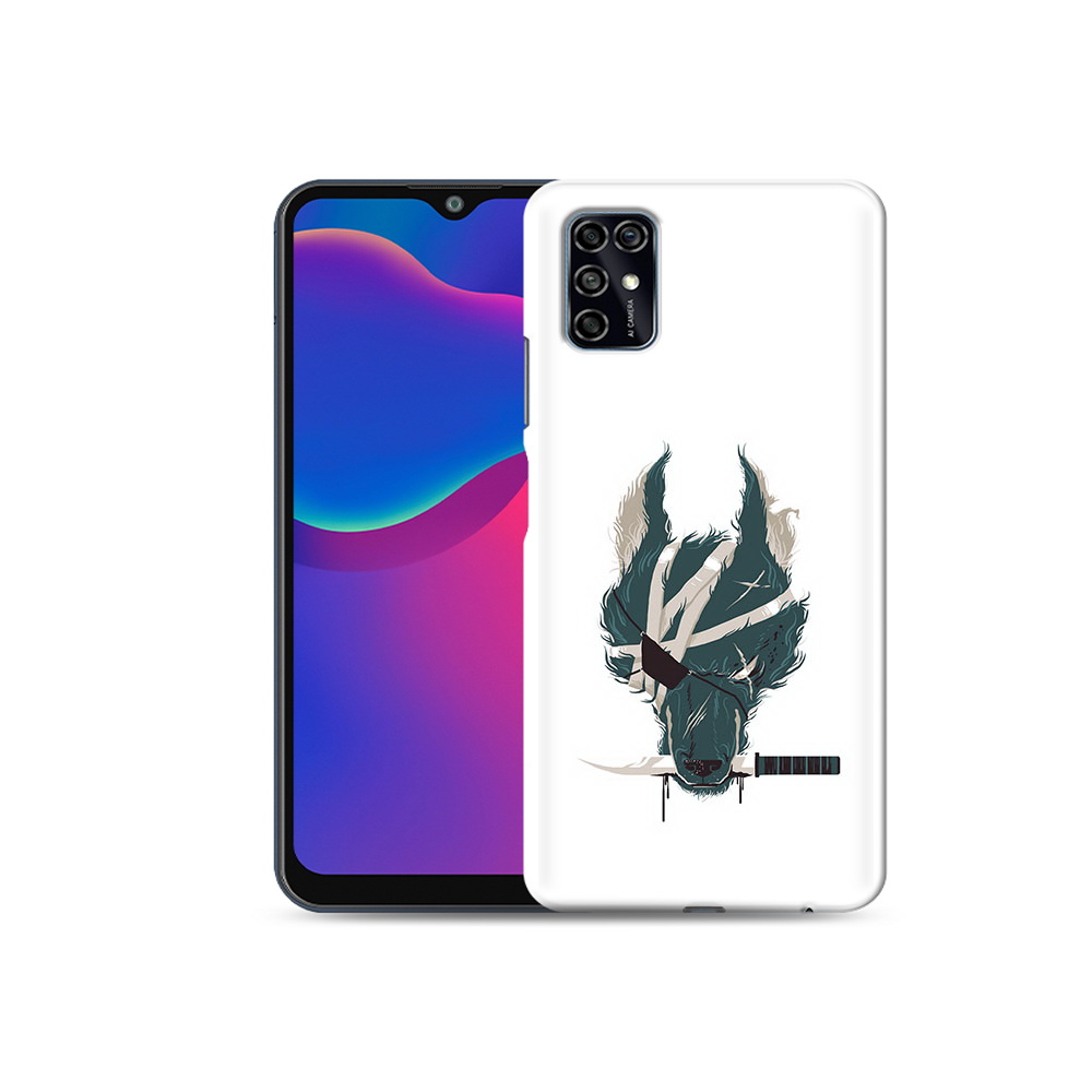 Чехол MyPads Tocco для ZTE Blade V2020 Smart волк-разбойник (PT156449.459.271)