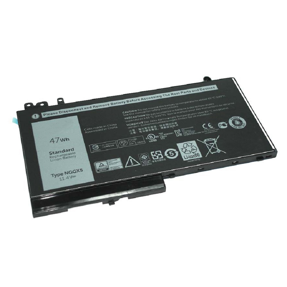 фото Аккумуляторная батарея для ноутбука dell latitude 12 e5270 11.4v 47wh nggx5 oem