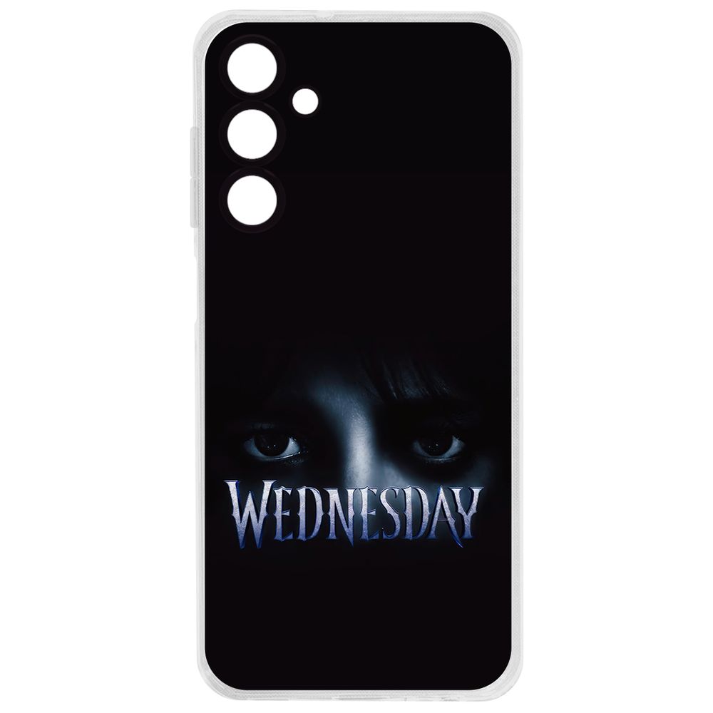 

Чехол-накладка Krutoff Clear Case Уэнсдей Аддамс- Логотип для Samsung Galaxy A25 5G (A256), Прозрачный
