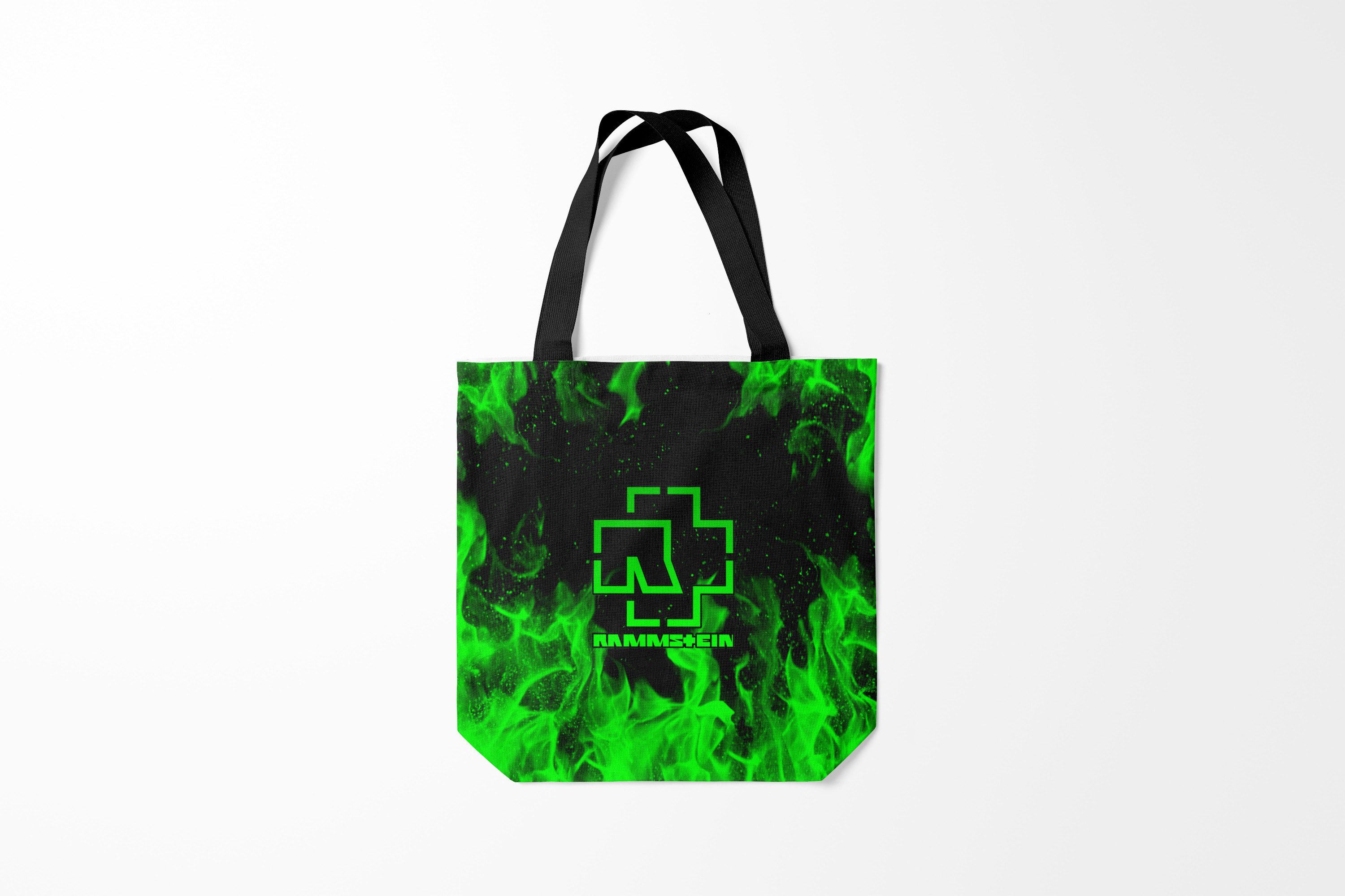 

Сумка шoппер унисекс Burnettie Rammstein LINDEMANN, разноцветный, Rammstein LINDEMANN