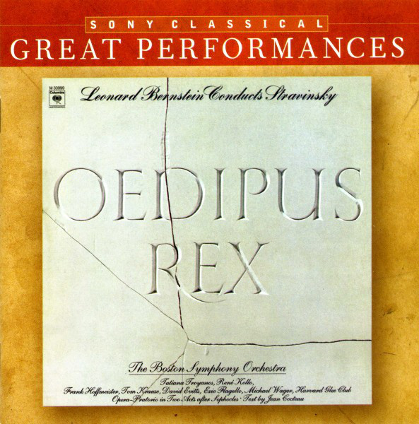 Stravinsky: Oedipus Rex. - Bernstein, Boston Symphony Orchestra (1 CD)