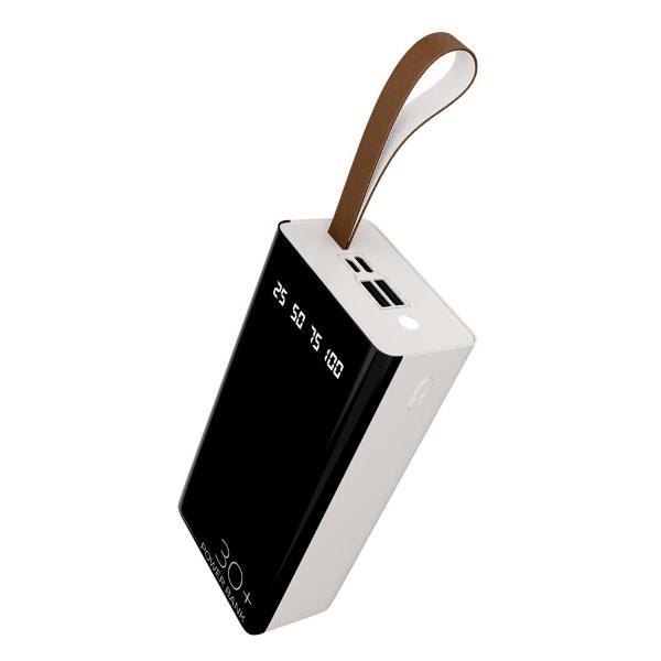

Внешний аккумулятор More choice PB60-30, 30000mAh, белый, PB60-30
