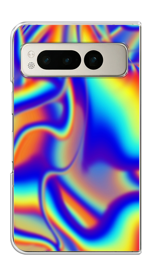 

Чехол на Google Pixel Fold "Яркая голограмма", Разноцветный, 271850-1