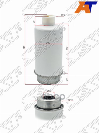 

SAT ST1370779 Фильтр топливный FORD TRANSIT 2.2/2.4/3.2 TDCi 06-14