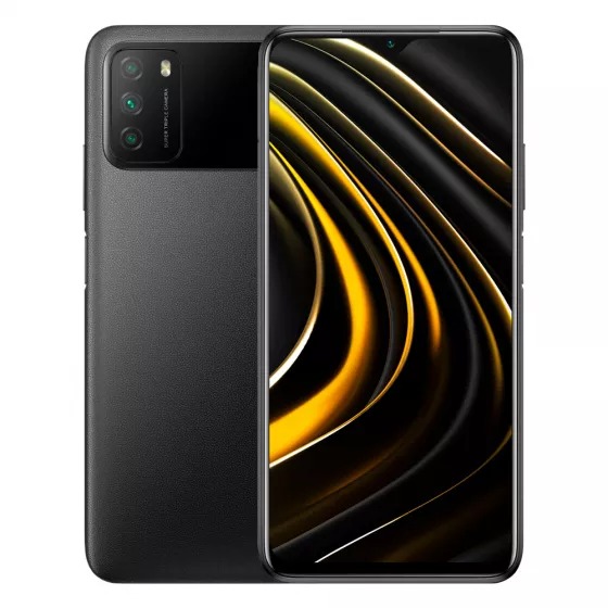 фото Смартфон xiaomi poco m3 4/64gb black