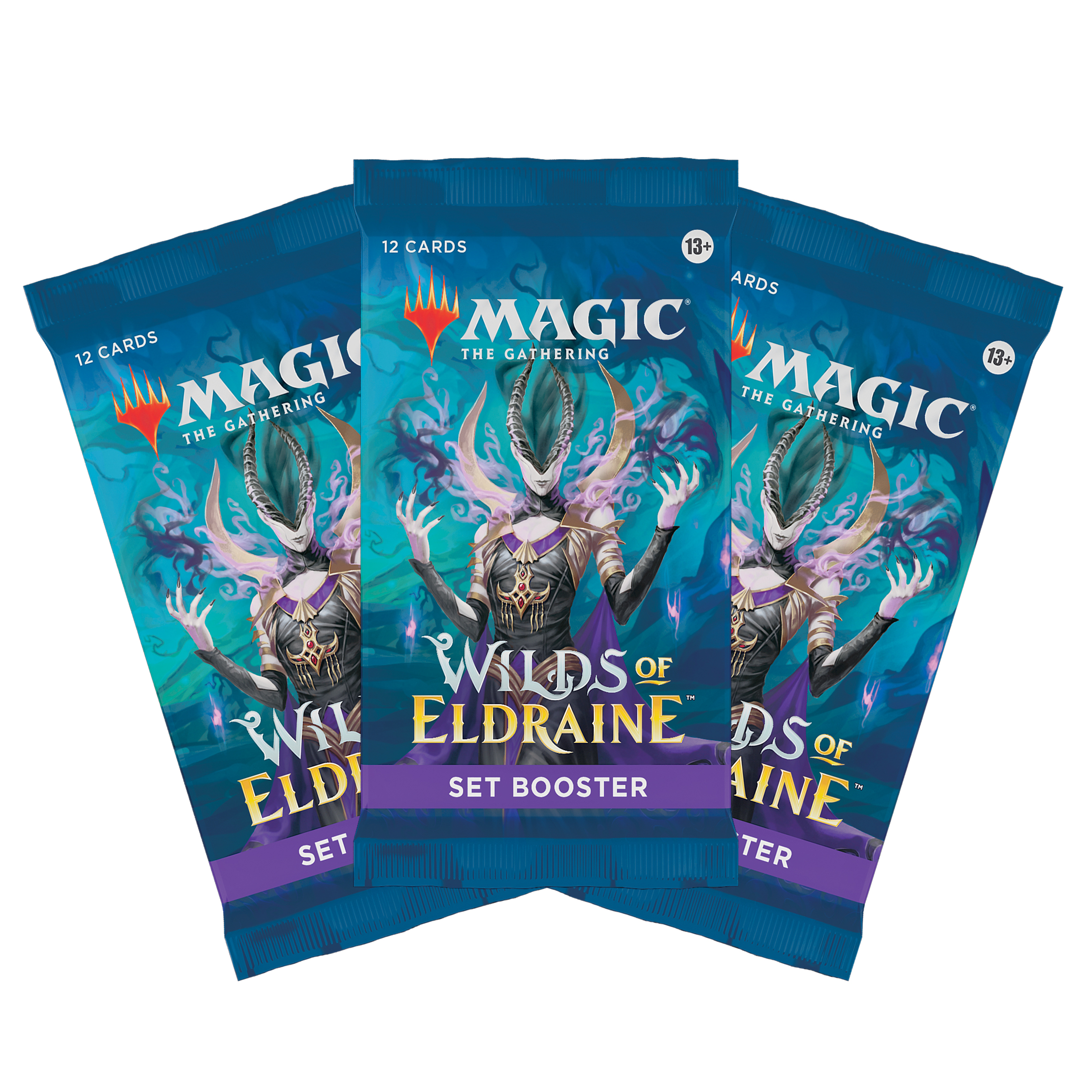 Дополнение для игры Magic The Gathering 3 СЕТ-бустера MTG Wilds of Eldraine англ