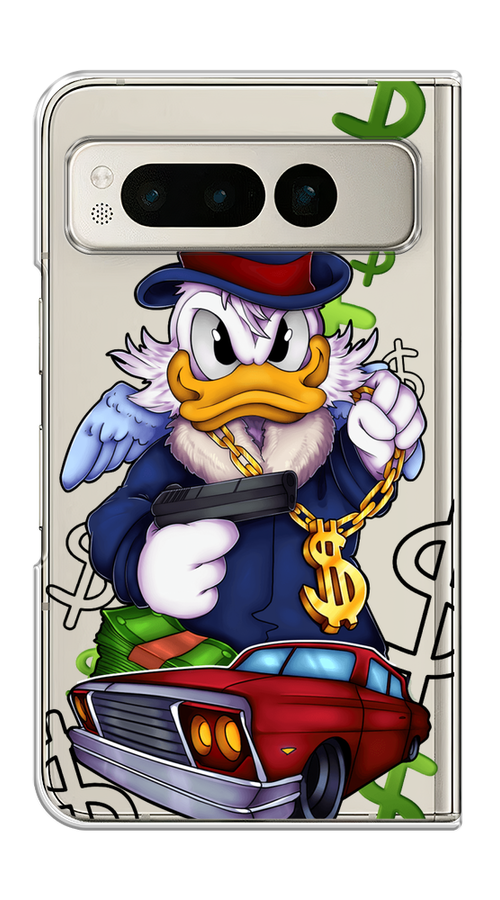 

Чехол на Google Pixel Fold "Scrooge McDuck with a Gold Chain", 271850-1