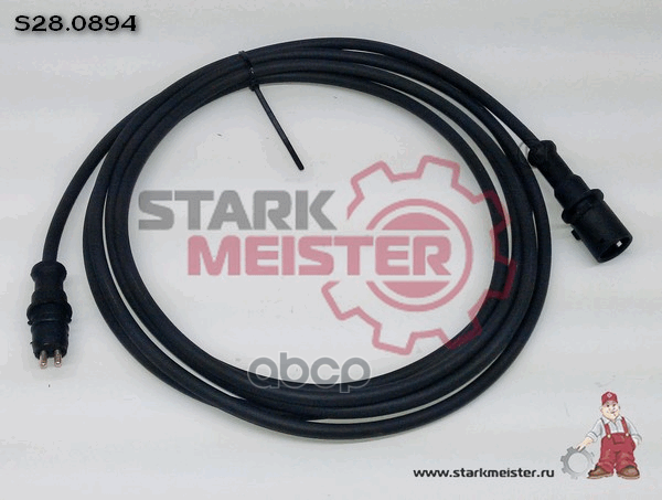 STARKMEISTER S280894 Кабель датчика ABS L=3000mm Wabco449 712 030 0 Multibrand Schmitz Car