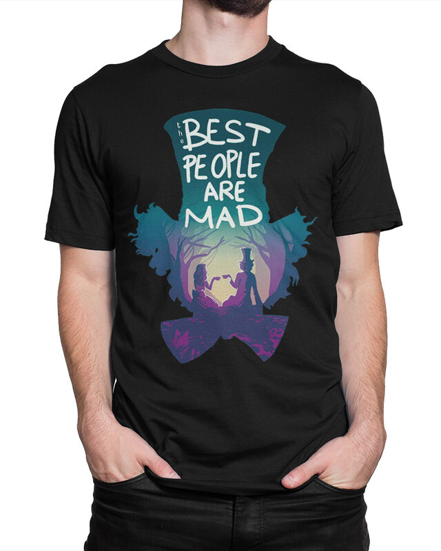 

Футболка мужская Dream Shirts Алиса в стране чудес 9899312222 черная 3XL, Черный, Алиса в стране чудес 9899312222