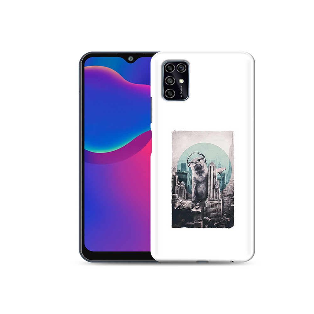 Чехол MyPads Tocco для ZTE Blade V2020 Smart выдра в городе (PT156449.459.283)