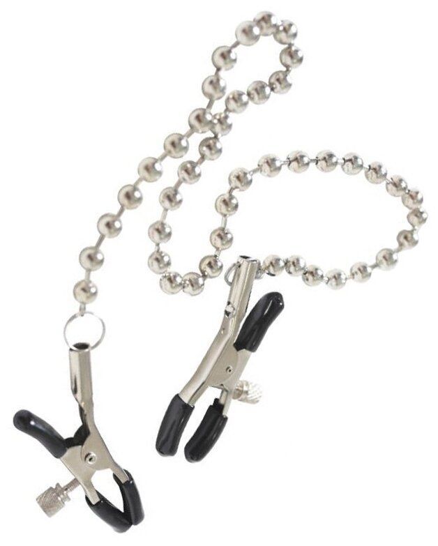 Зажимы для сосков Сумерки Богов Nipple clamps с бусинками