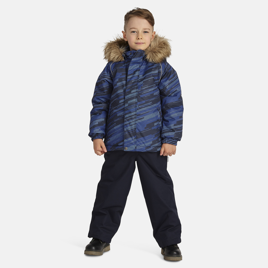 Комплект верхней одежды детский Huppa WINTER, темно-синий рисунок, темно-синий, 116