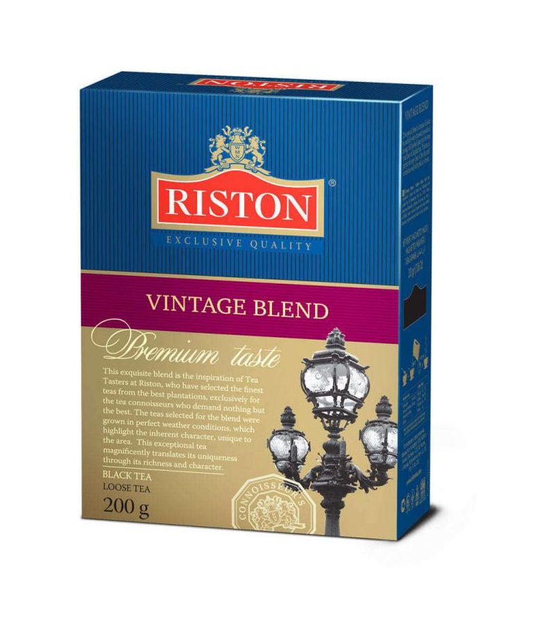 

Чай черный Riston Vintage Blend, листовой, 200 г