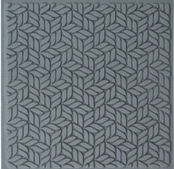 

Текстура для пластики резиновая Cernit Блочная лесница , 9x9 см, арт. CE95029, Серый