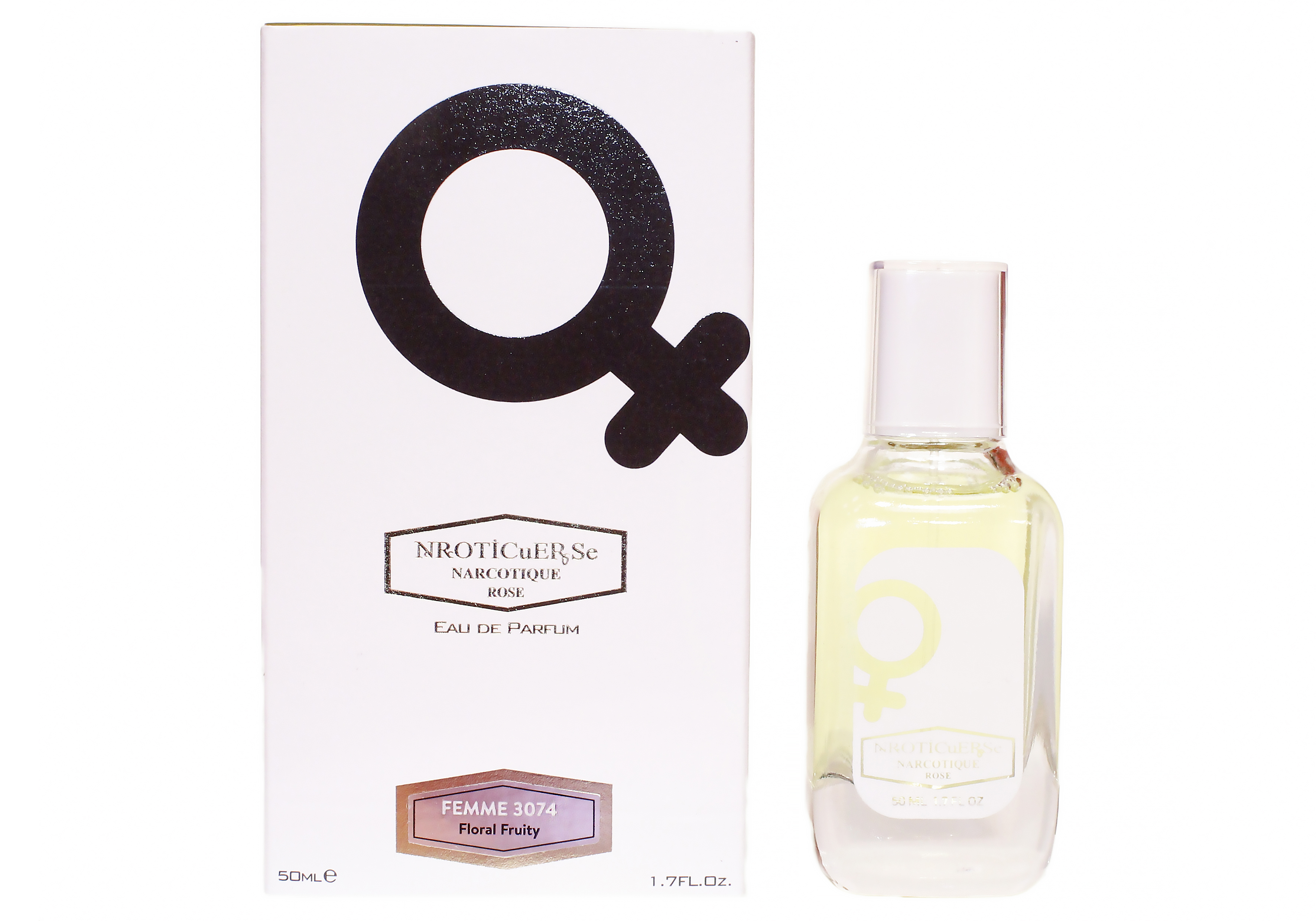 

Парфюмерная вода NARKOTIC ROSE №3074 NINO APLE 50 ml., №3074 Nino Aple Woman 50 мл