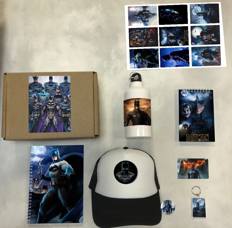 

Бокс с подарком принт Бэтмен, The Batman - BМ0008, Box-310822-17, 8 предметов