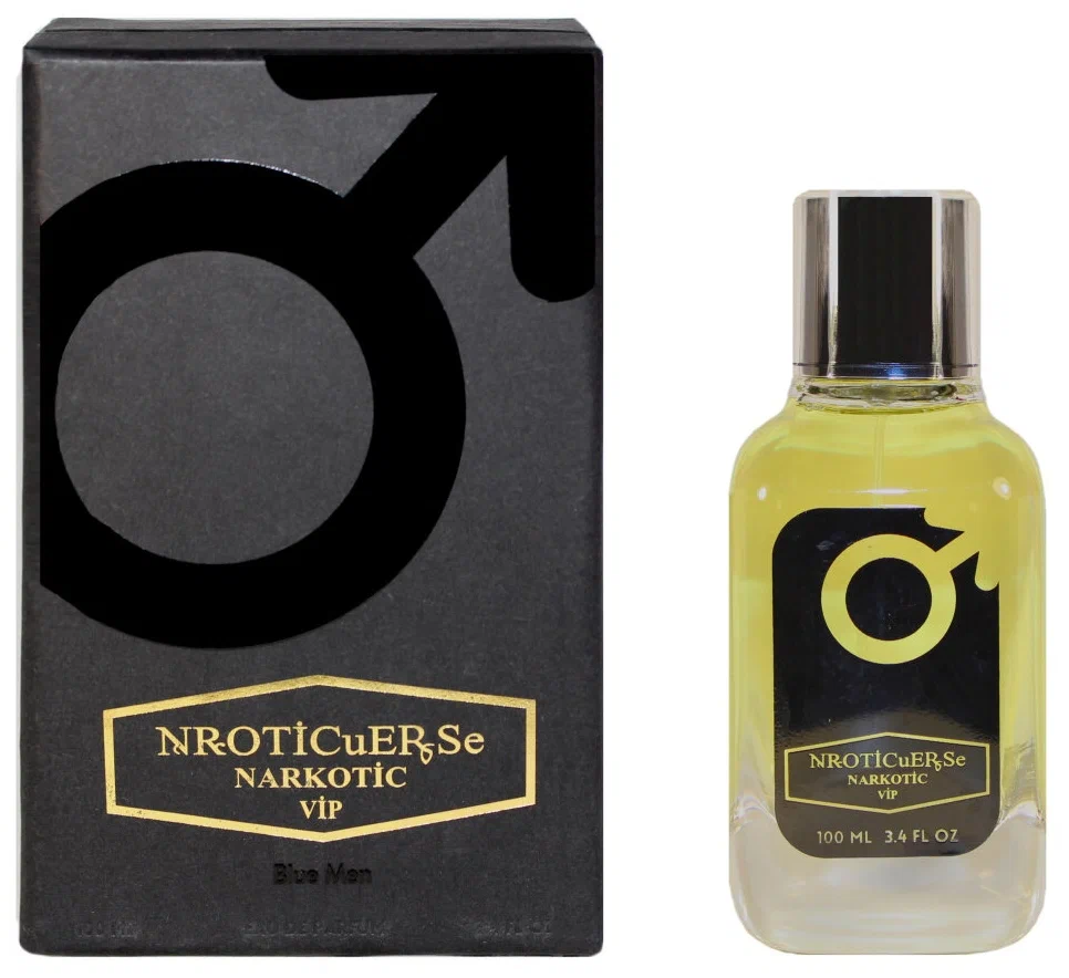 

Парфюмерная вода NARCOTIQUE ROSE №3009 BLEU 100 ml., №3009 Bleu Man 100 мл