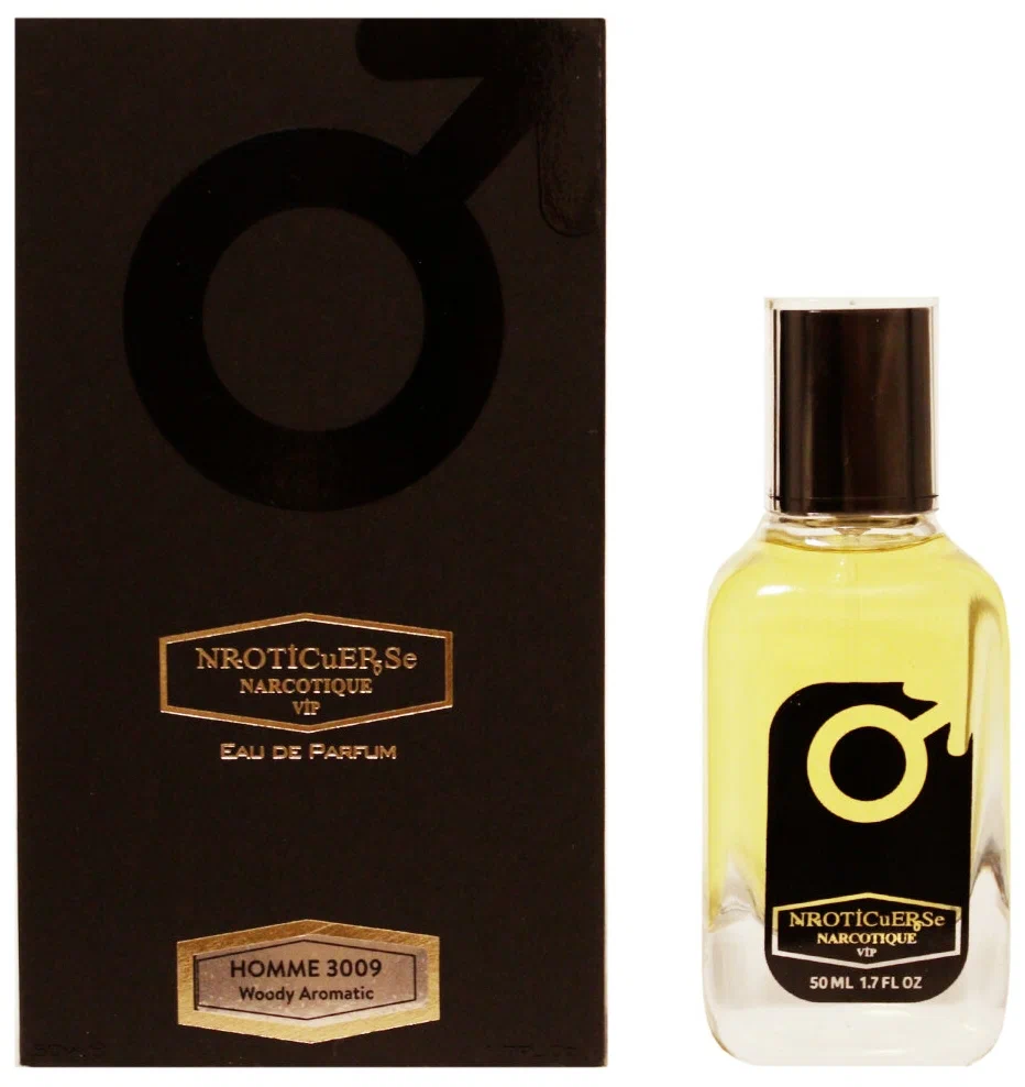 

Парфюмерная вода NARCOTIQUE ROSE №3009 BLEU 50 ml., №3009 Bleu Man 50 мл