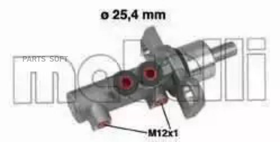 

Главный Тормозной Цилиндр METELLI 050369