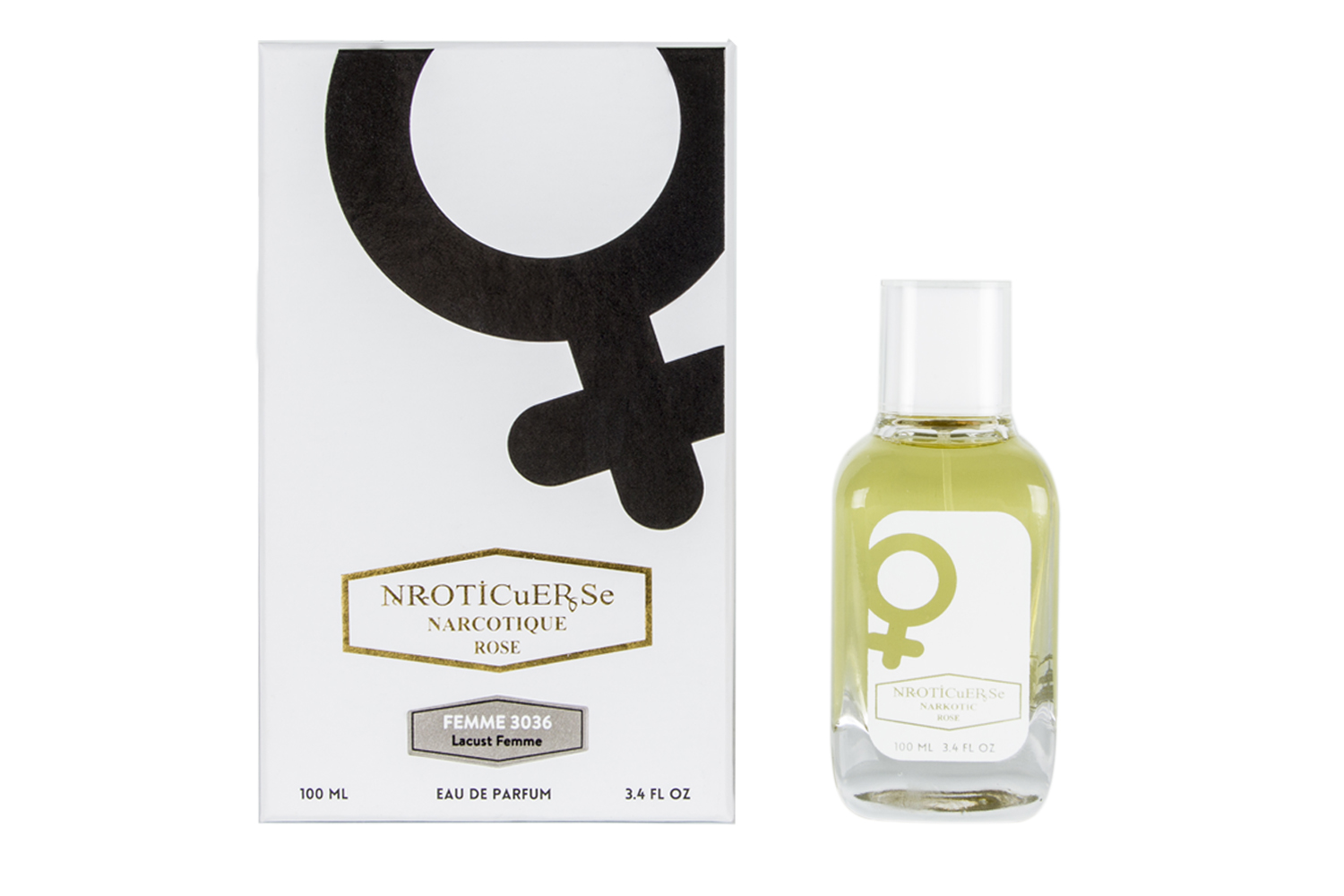 

Парфюмерная вода NARCOTIQUE ROSE №3036 FEMME 100 ml., №3036 Woman 100 мл