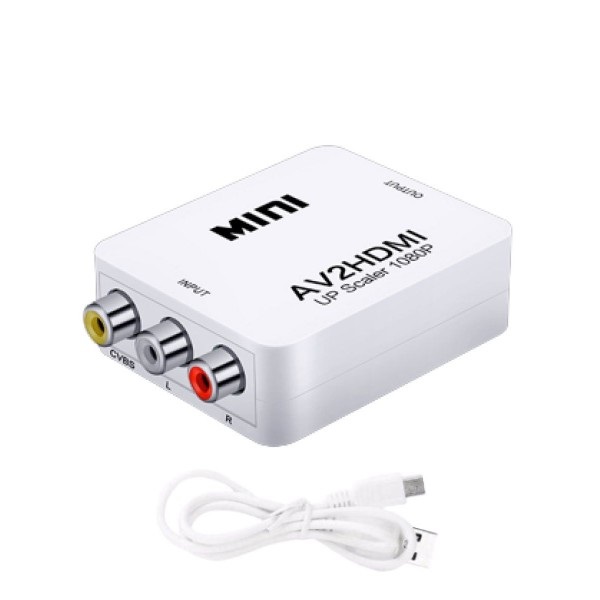 

Переходник Bestyday AV - HDMI PAL NTSC 2 шт White, Белый, PAL NTSC 2 шт