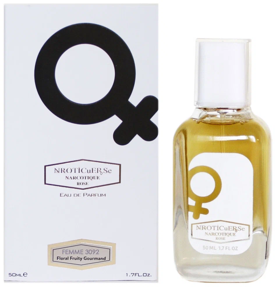 

Парфюмерная вода NARCOTIQUE ROSE №3092 Pour Ell Sparklin 100 ml., №3092 Pour Ell Sparklin Woman 100 мл