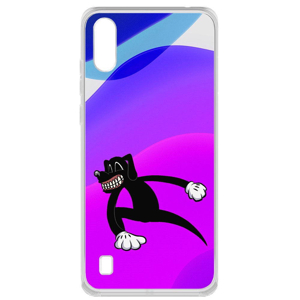 фото Чехол-накладка krutoff clear case хаги ваги - картун дог для zte blade a51 lite