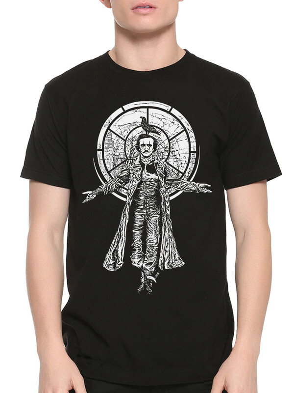 

Футболка мужская Dream Shirts Футболка Dream Shirts Эдгар Аллан По черная M, Футболка Dream Shirts Эдгар Аллан По