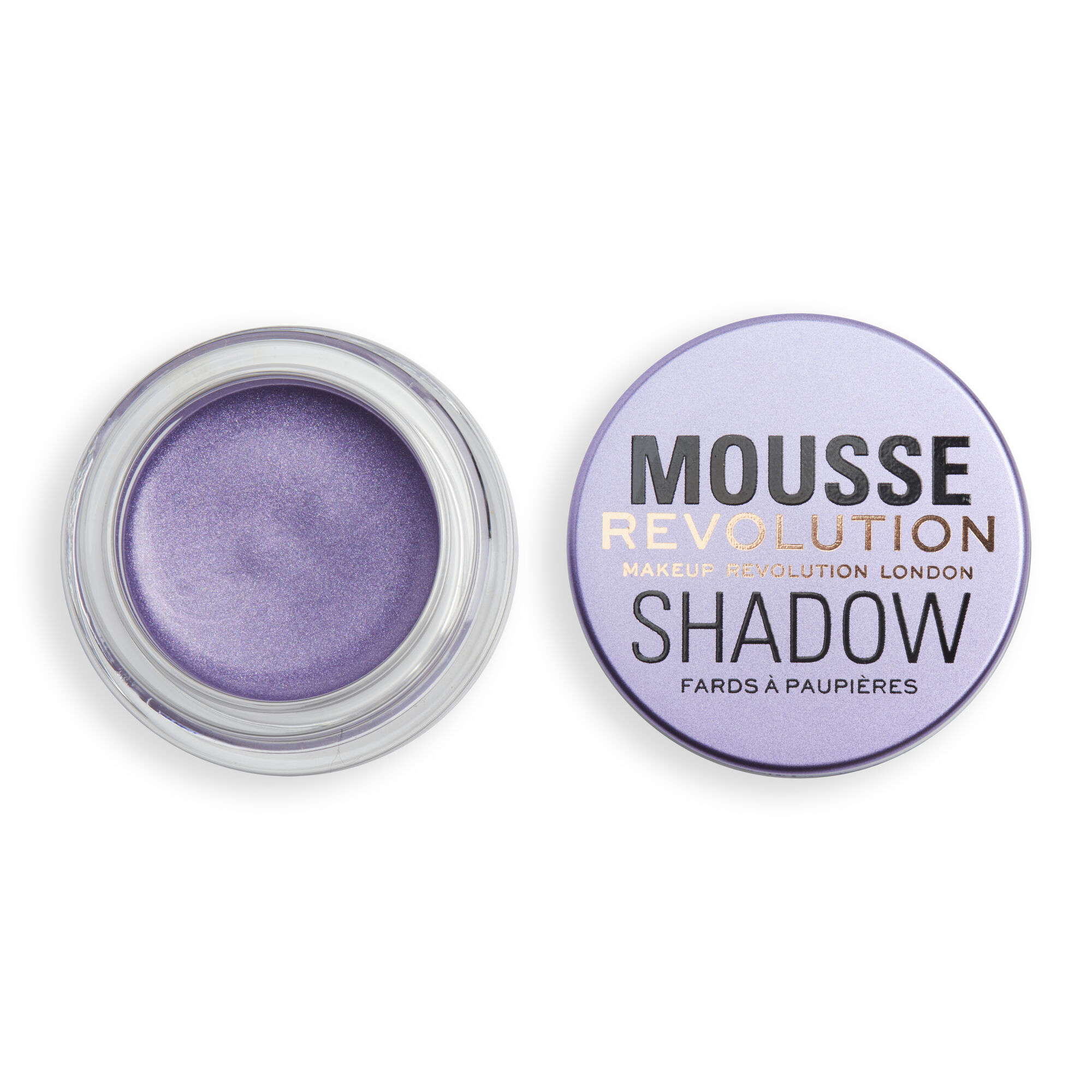 Тени Revolution Makeup кремовые для век Mousse Cream Eyeshadow, Lilac lasting mousse eyeshadow стойкие муссовые тени для век