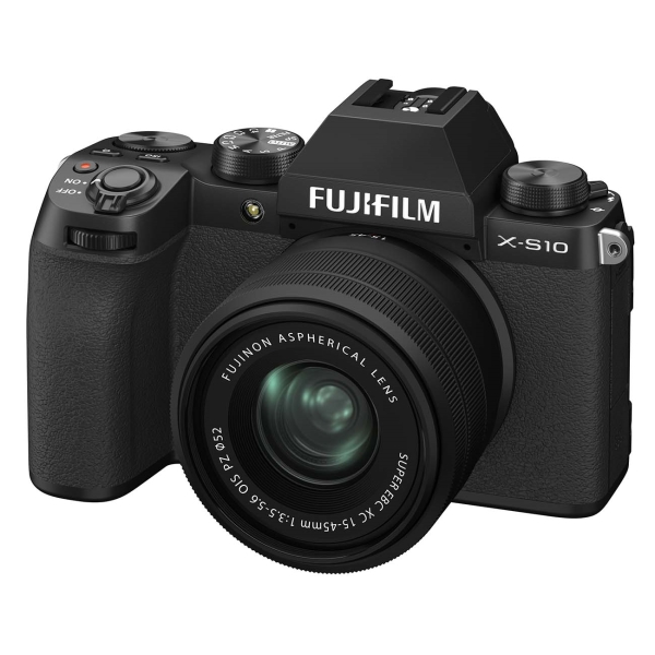 фото Фотоаппарат системный fujifilm x-s10 15-45mm black