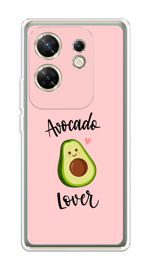 

Чехол на Infinix Zero 30 4G "Avocado lover", Розовый;зеленый, 3105050-1