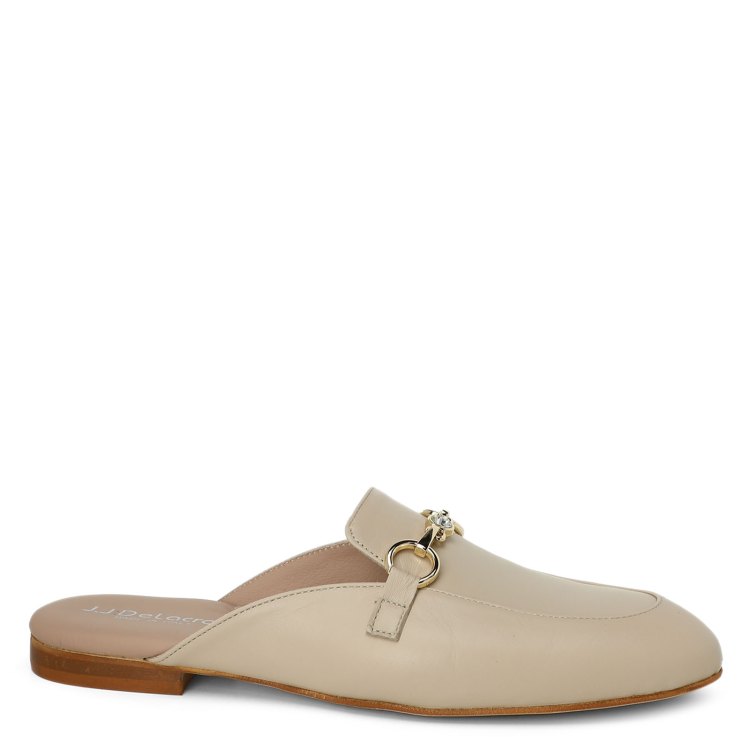 Шлепанцы женские J.j.delacroix SABOT V.M бежевые 41 EU