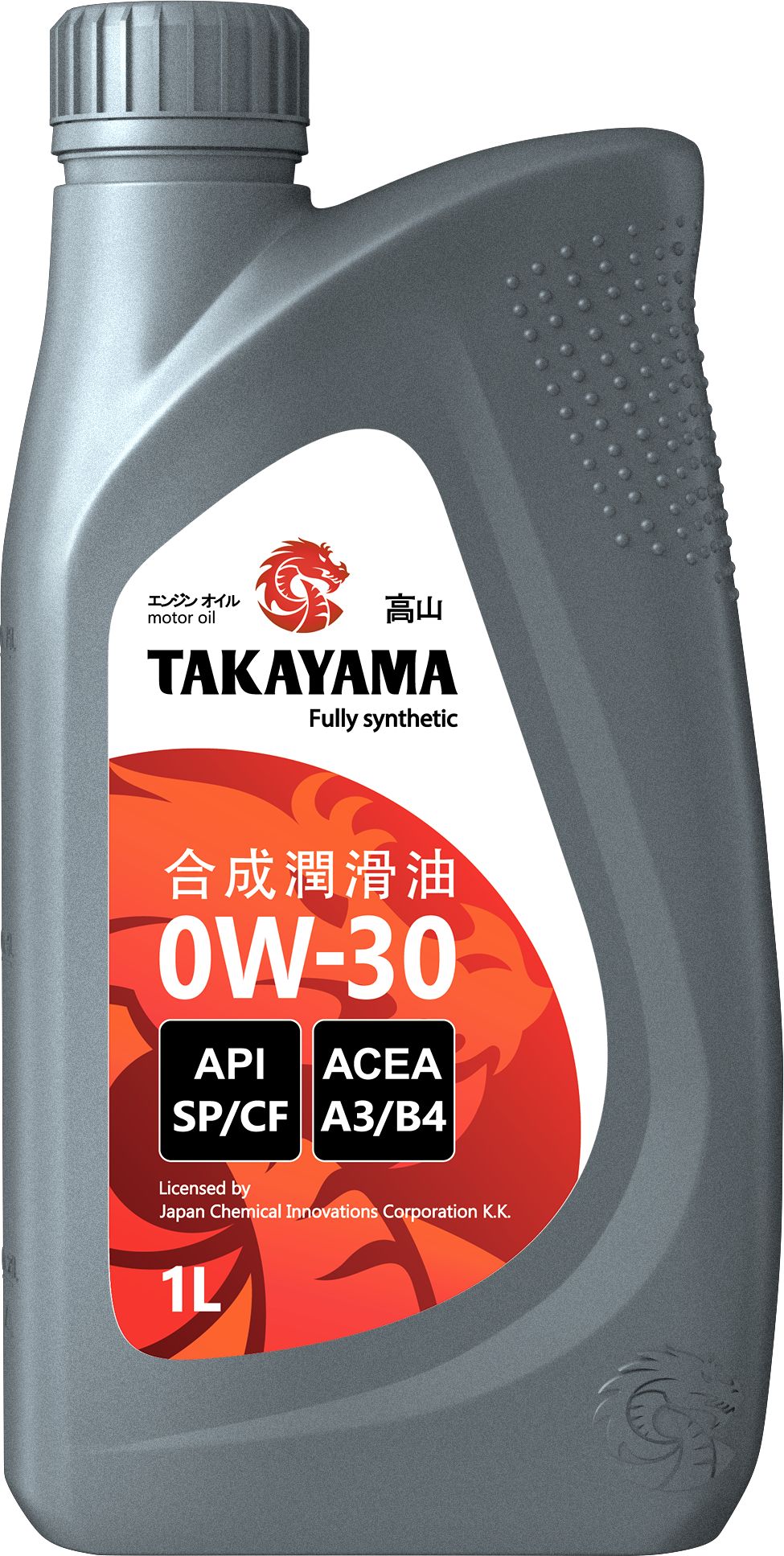 Моторное масло TAKAYAMA синтетическое SAE 0W30 API SP/CF ACEA A3/B4 1л