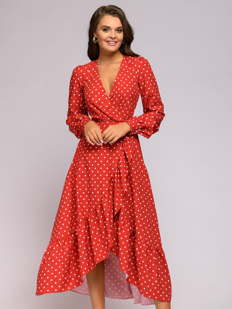 

Платье женское 1001dress 0112001-01908 красное 54-56 RU, 0112001-01908
