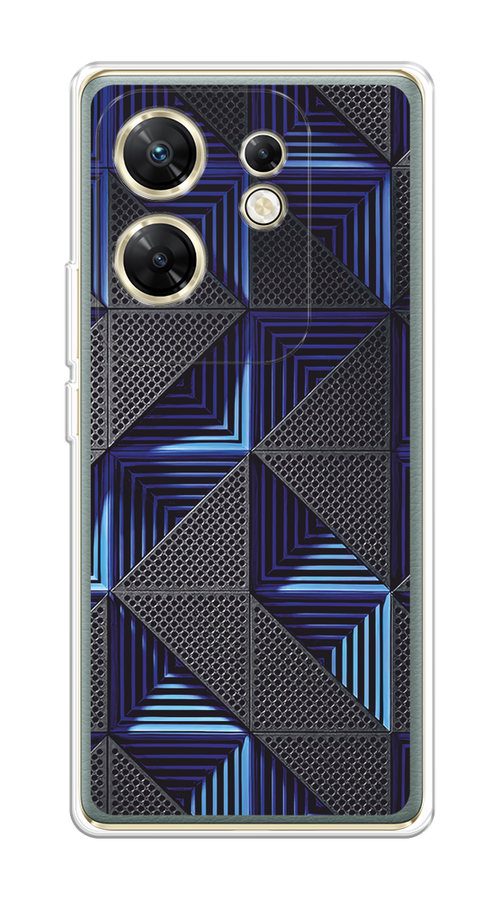

Чехол на Infinix Zero 30 4G "IBM", Серый;синий, 3105050-1