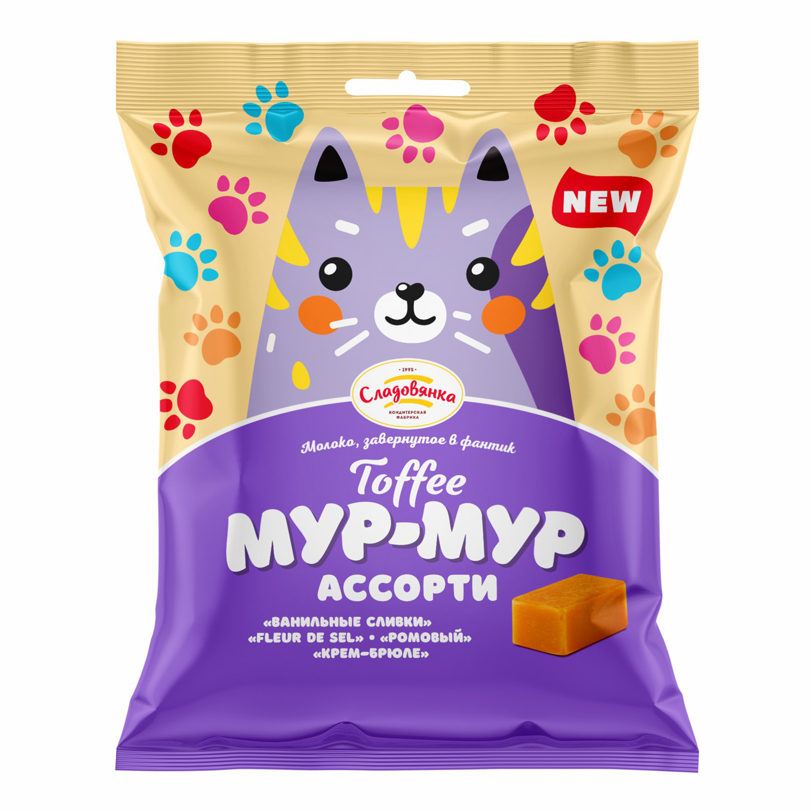 Ирис Сладовянка Мур-Мур Toffee ассорти 180 г