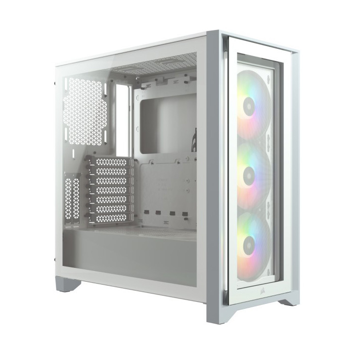 

Корпус компьютерный Corsair iCUE 4000X RGB (CC-9011205-WW) White, iCUE 4000X RGB