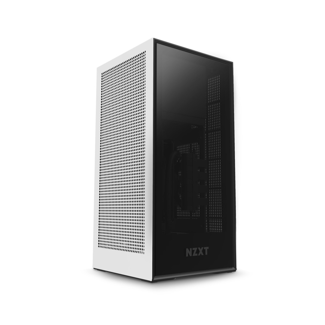 фото Компьютерный корпус nzxt h1 white (ca-h16wr-w1-eu)