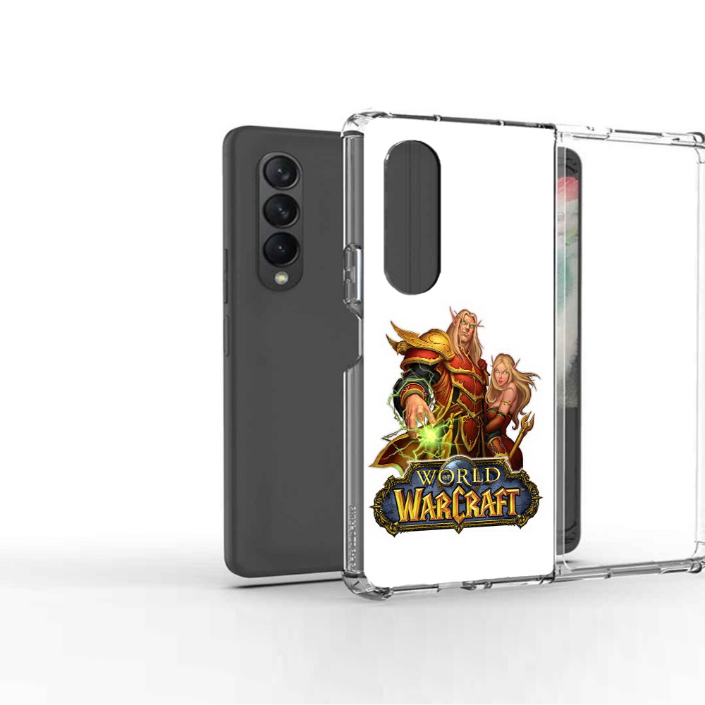 

Чехол MyPads Tocco для Samsung Galaxy Z Fold2 варкрафт2, Прозрачный, Tocco