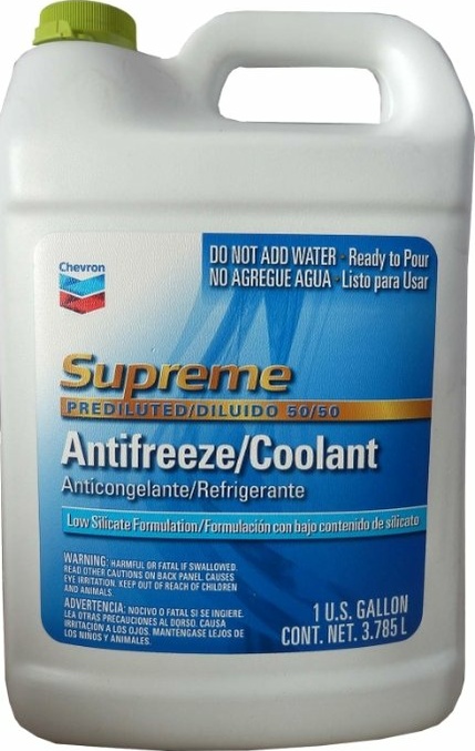 

Антифриз CHEVRON Supreme Antifreeze/Coolant Low Silicate Formulation 3,785 л зеленый