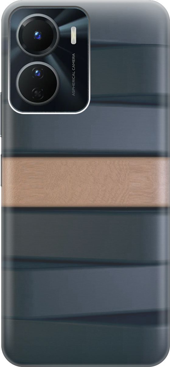 

Силиконовый чехол на Vivo Y16 с принтом "Бежевая доска", Бежевый;серый, 157741
