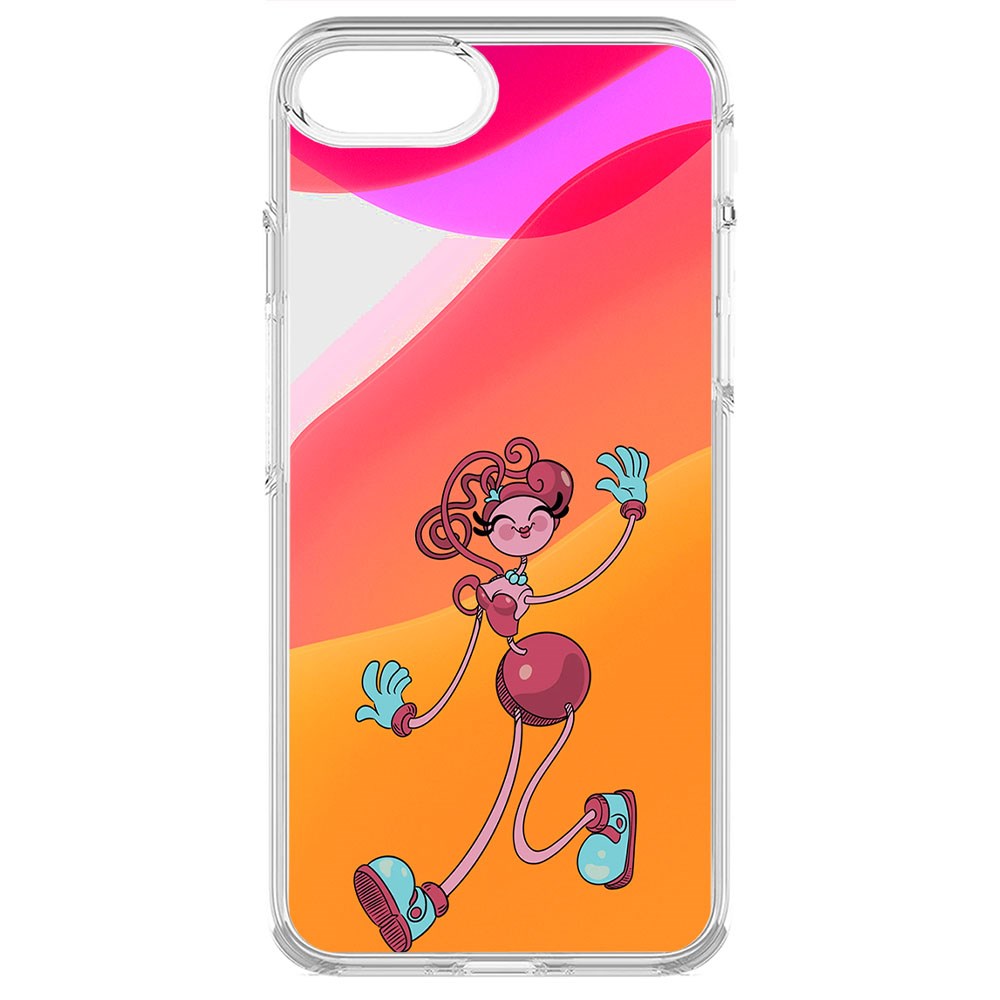 

Чехол-накладка Krutoff Clear Case Хаги Ваги - Мама Длинные Ноги для iPhone 7