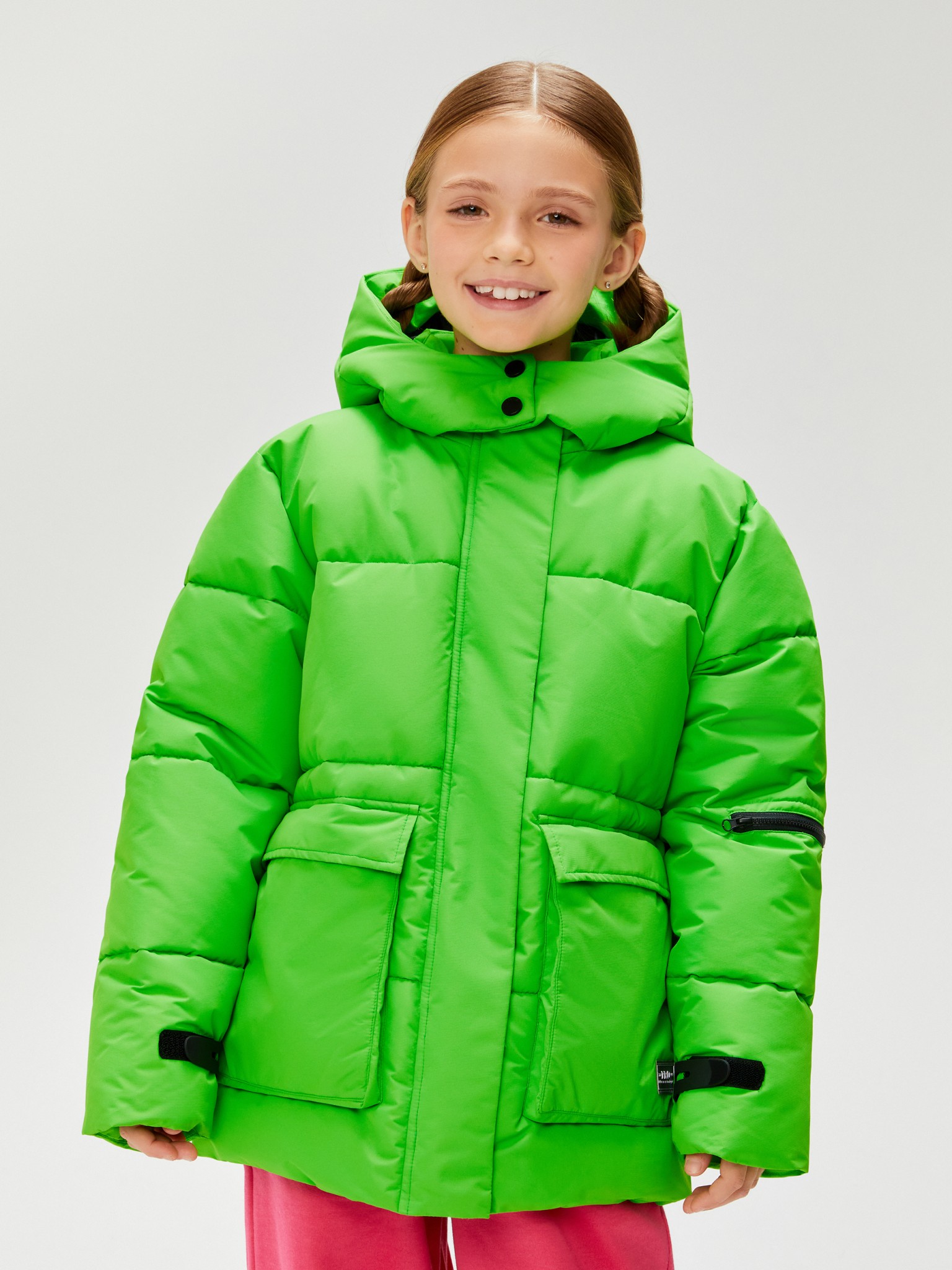 Куртка детская Acoola 20230650001, зеленый, 122