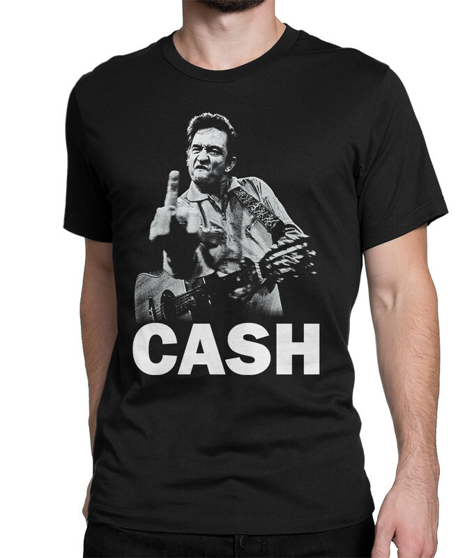 

Футболка мужская Dream Shirts Джонни Кэш 997186222 черная M, Джонни Кэш 997186222