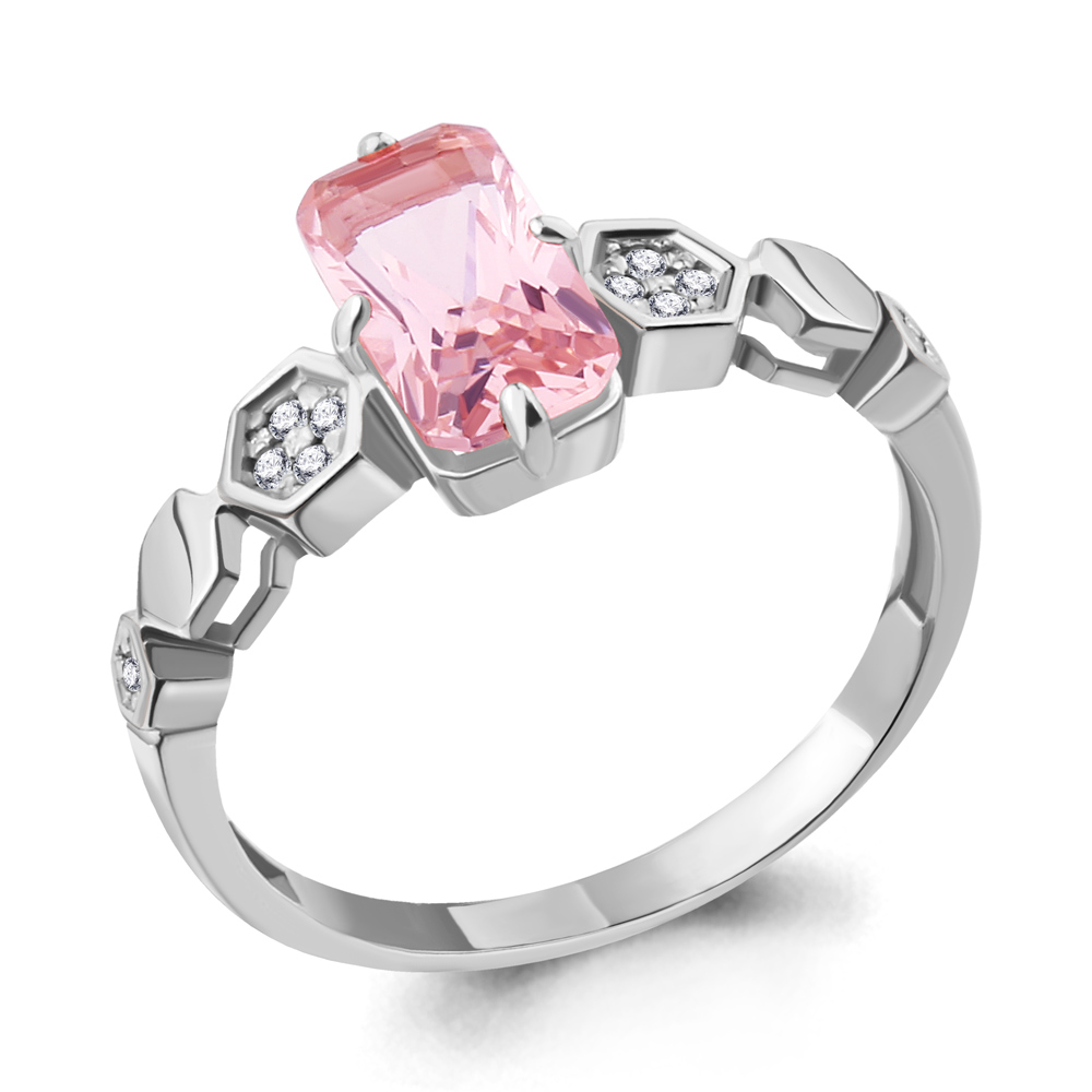 

Кольцо из серебра с морганитом р. , Aquamarine 6914290А_925_р, 6914290А_925_р
