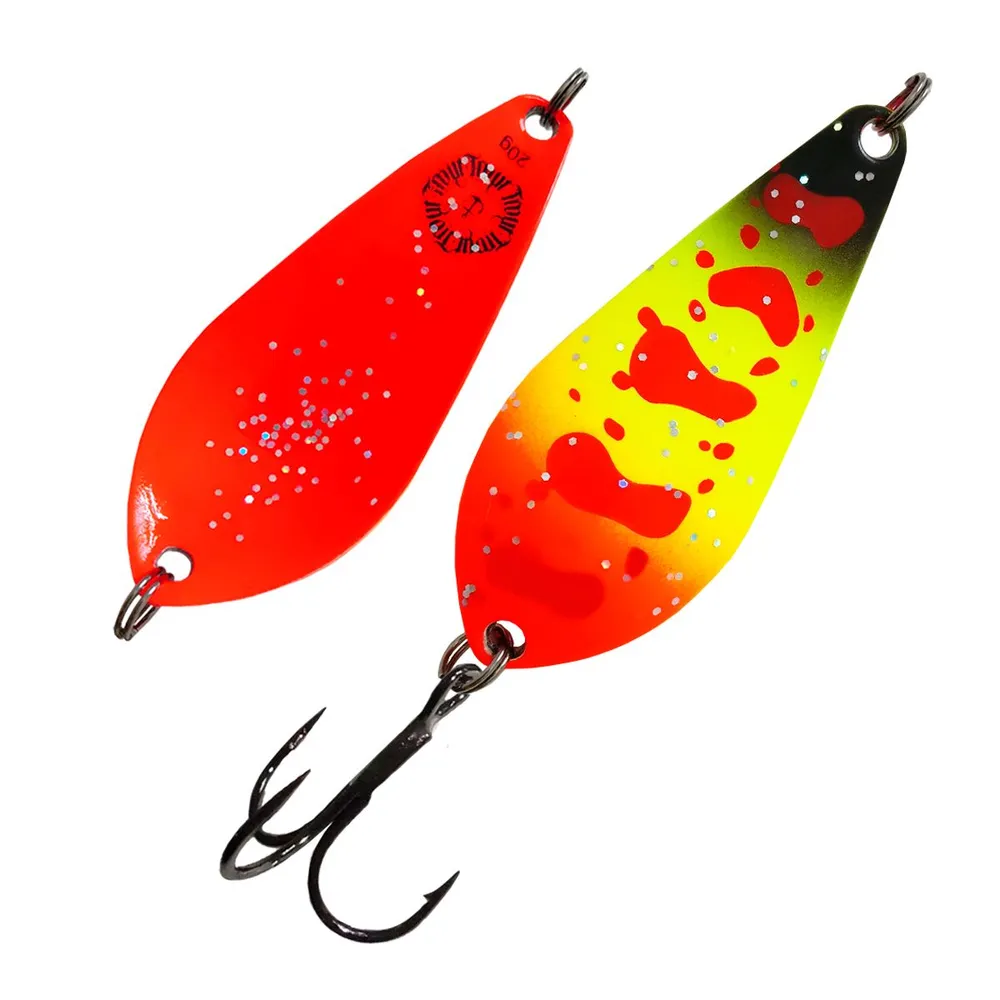 

Блесна колеблющаяся на щуку, окуня, судака Atom Red 20g, цвет 10, Atom